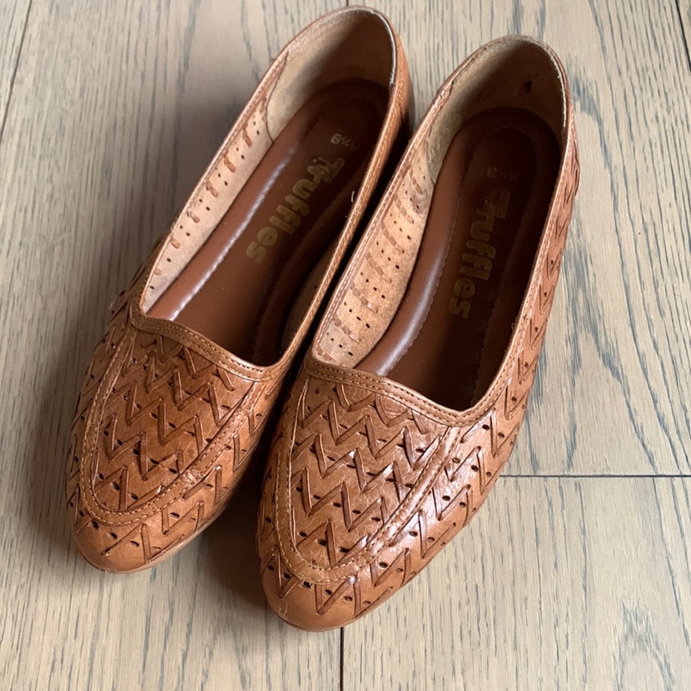 Truffles leather huaraches
